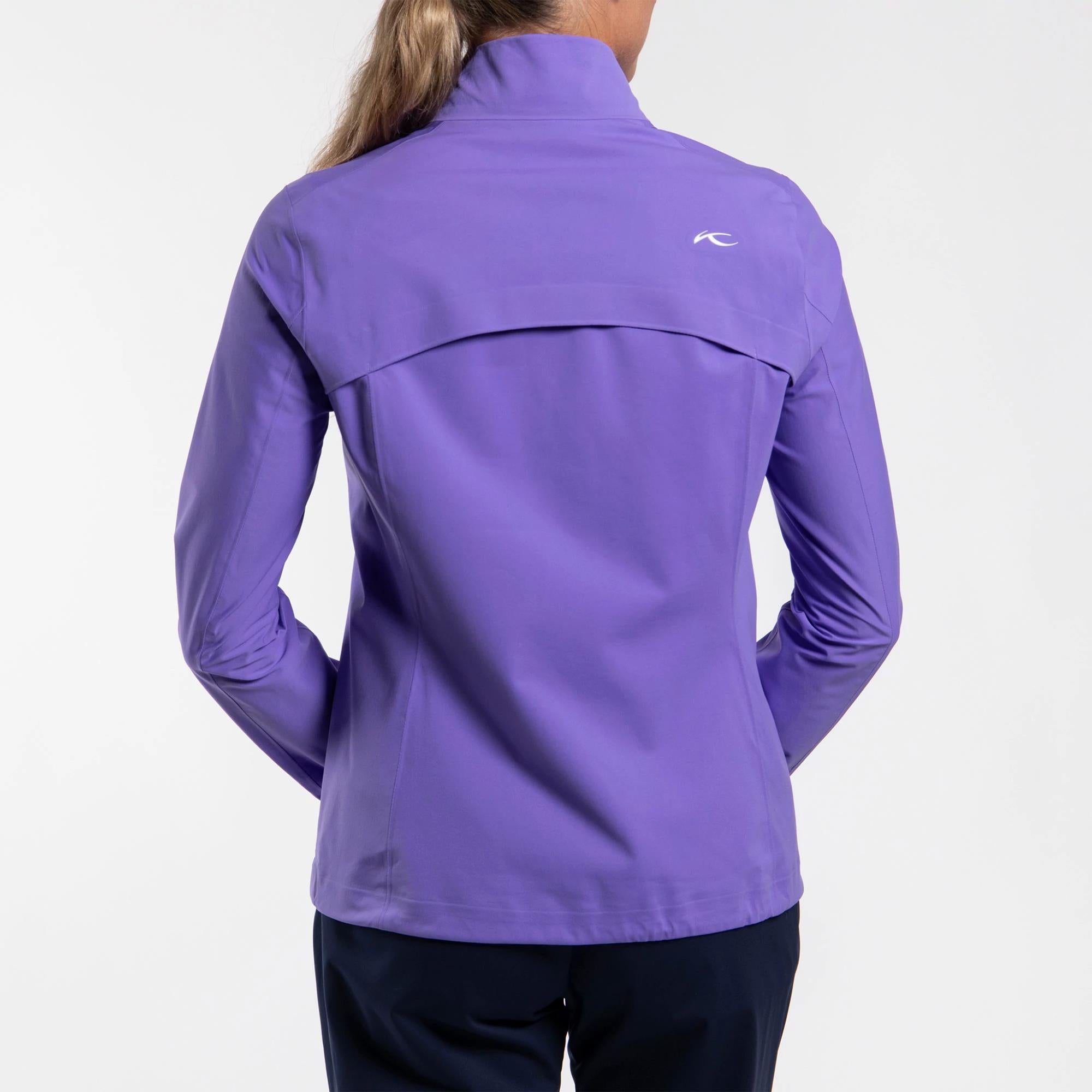 KJUS Rain Rescue 2.5L Ladies Waterproof Golf Jacket Ultraviolet